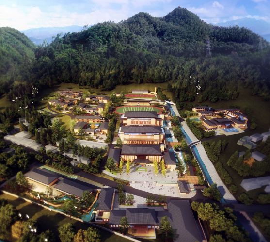 華能硬梁包建設營(yíng)地景觀(guān)建筑設計