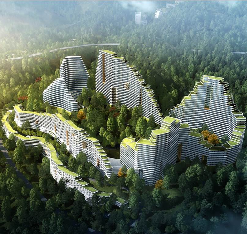 峨眉山香花嶺 峨眉山商業(yè)休閑一體化度假區建筑設計